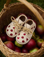 Apple Scallop Boot - Cream
