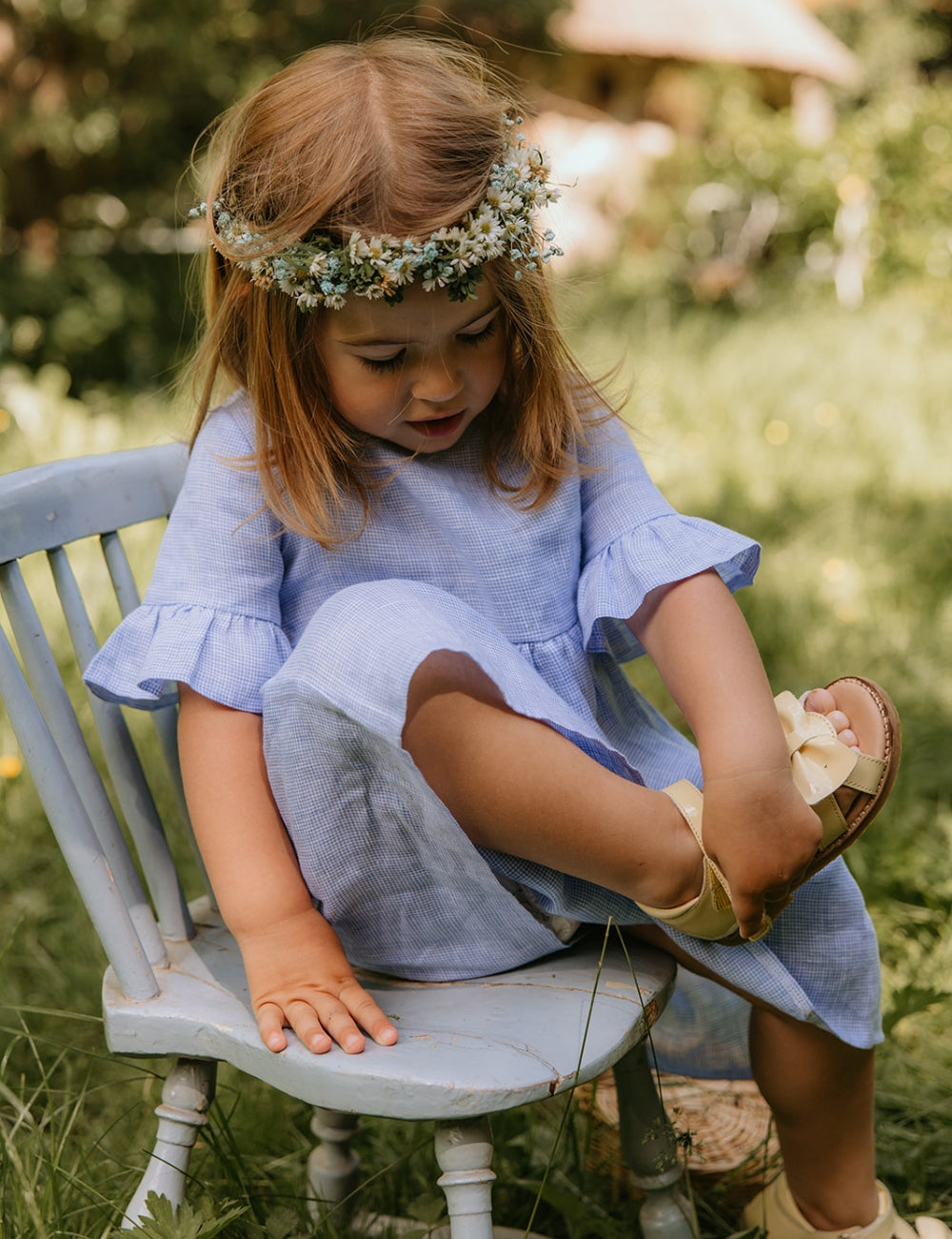 Gry Sandal - Butter Patent