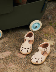Sweetheart Sandal - Cream
