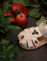 Wild Strawberries Classic sandal - Cream