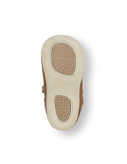 Baby Scallop T-bar - Cognac