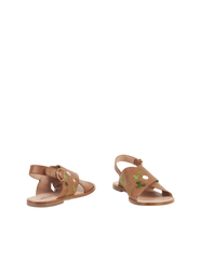Blooming Clover Mama Sandal - Latte