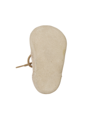 Crib shoe - Cream Suede