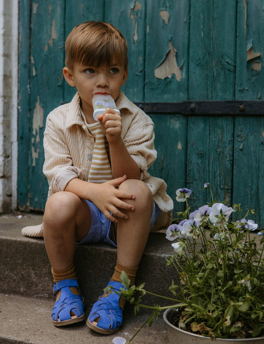 Diamond Sandal - Muscari Blue