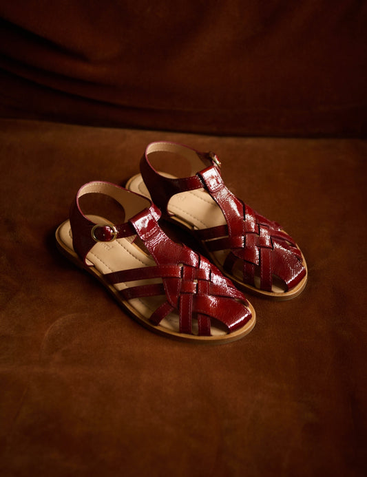 Florence Sandal - Ox Blood