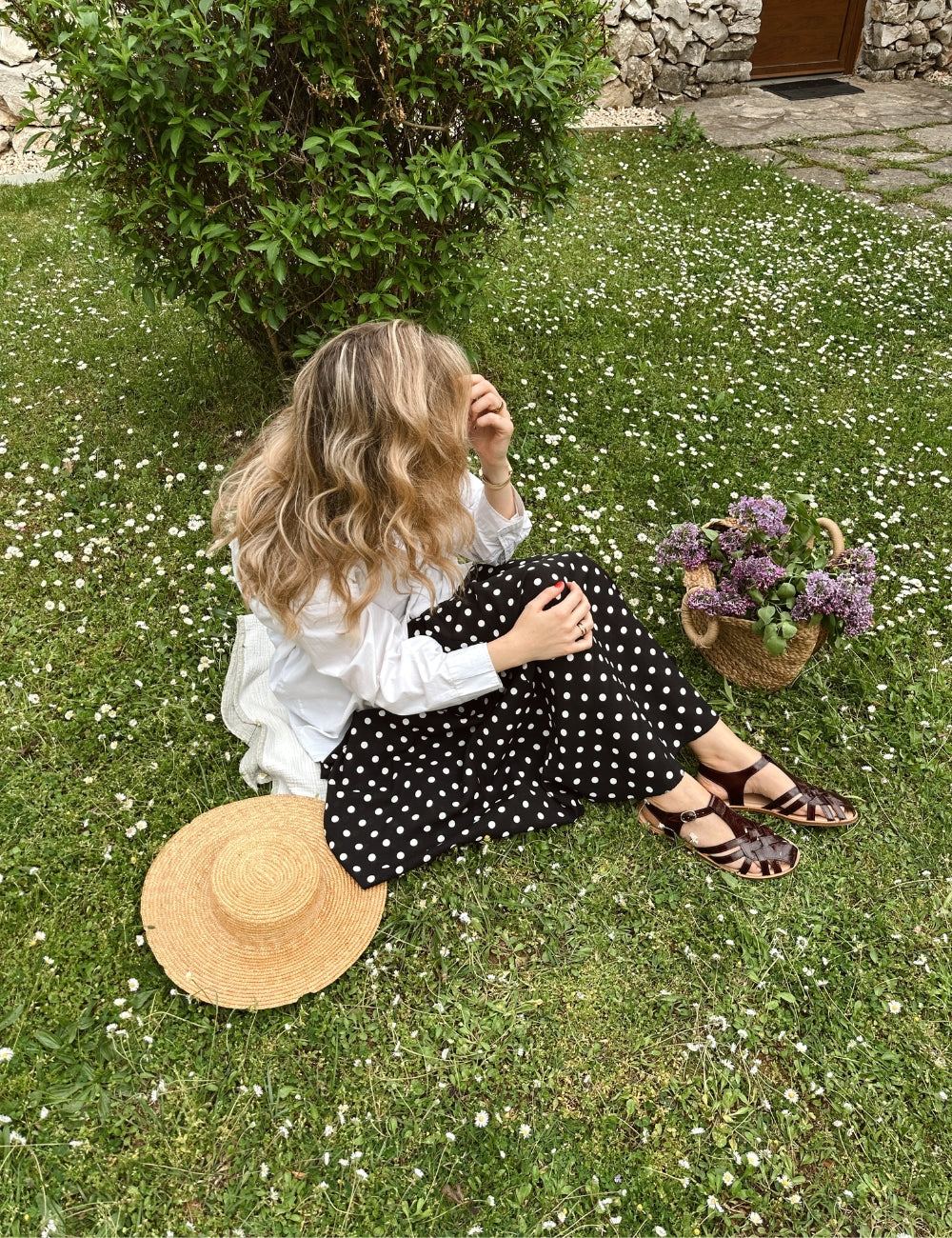 Florence Sandal - Ox Blood