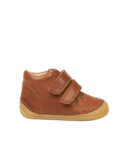 Mini Bootie Velcro - Cognac