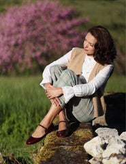 Thea ballerina - Ox Blood