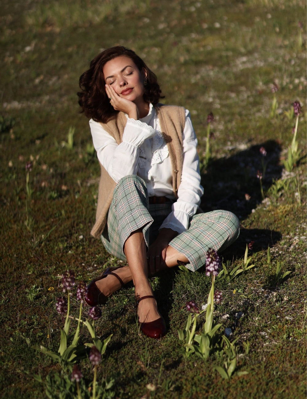 Thea ballerina - Ox Blood