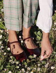 Thea ballerina - Ox Blood