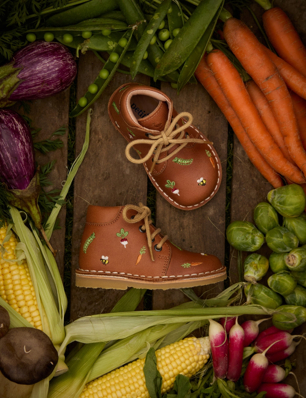 Veggie Classic Boot - Cognac