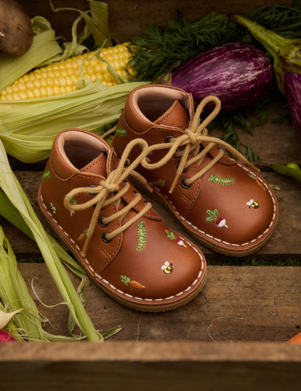 Veggie Classic Boot - Cognac